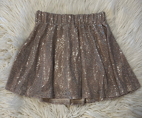 High waisted sequin skirt/skort