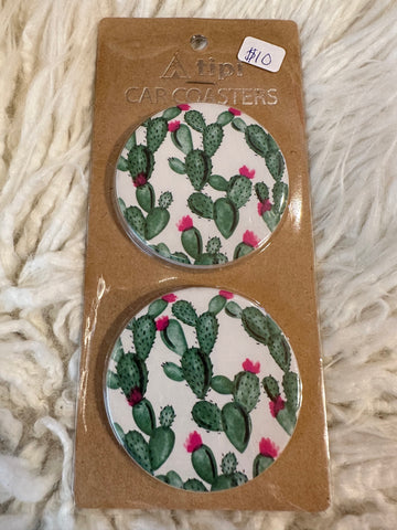 Cactus coasters
