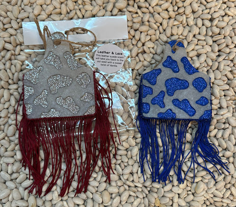 Leather & lace air freshener