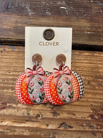 Pumpkin earrings