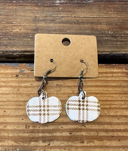 Clay dangle earrings