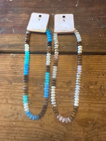 Beaded necklaces