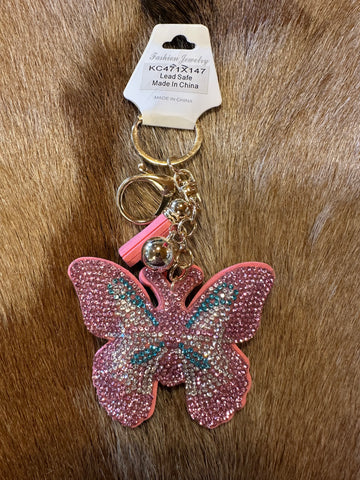 Butterfly keychain