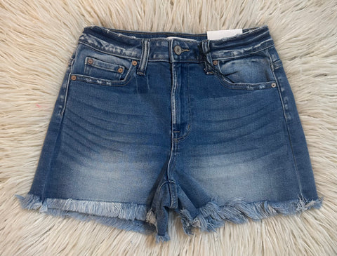 Zenana midrise frayed hem