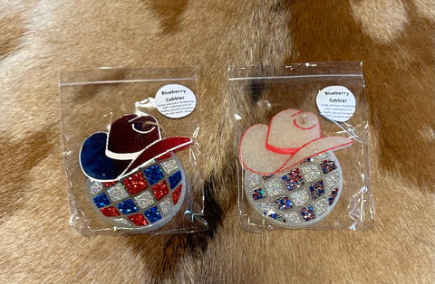 Cowboys disco blueberry cobbler air freshener