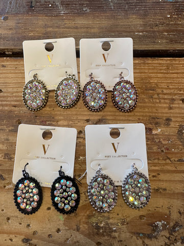 Bling earrings