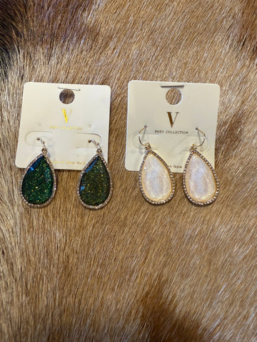 Bling earrings