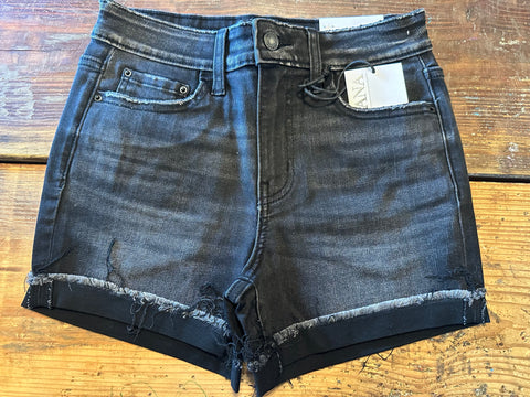 Zenana black shorts