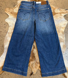 Judy blue midrise wide crop