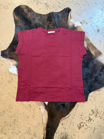 Round neck top