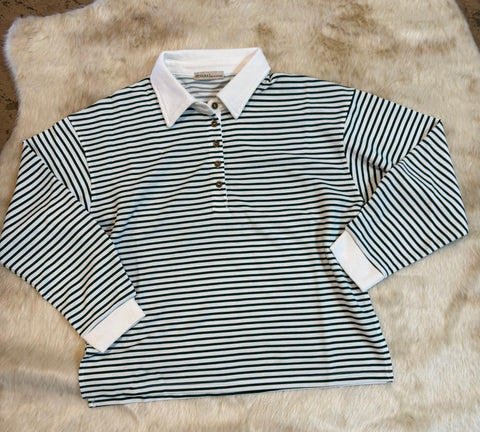 Stripe button top