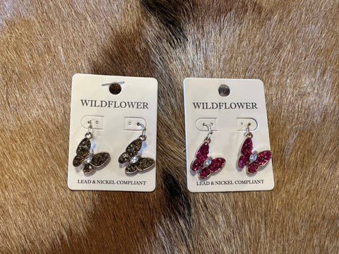 Butterfly earrings