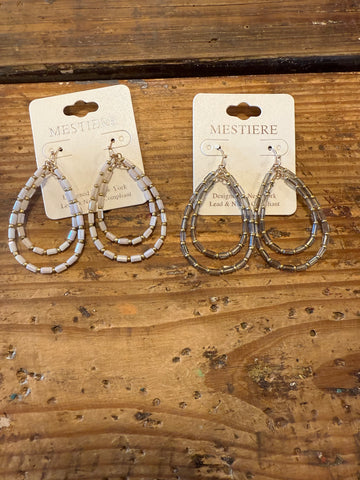 Bead earrings