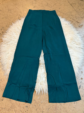Green dressy pants
