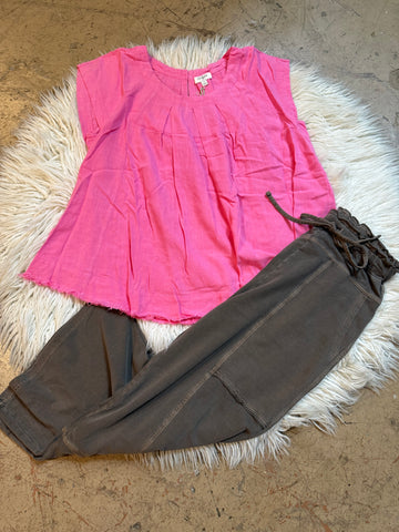 Pink top