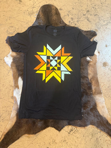 Quilted Aztec Tee