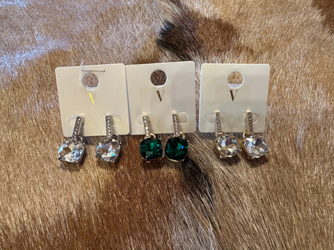 Bling earrings