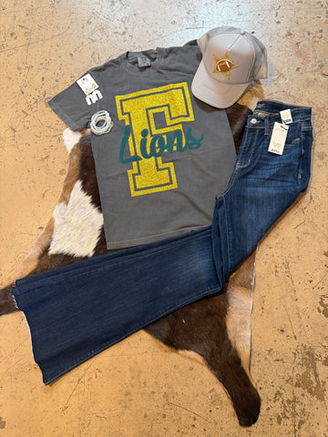 Lions glitter tee