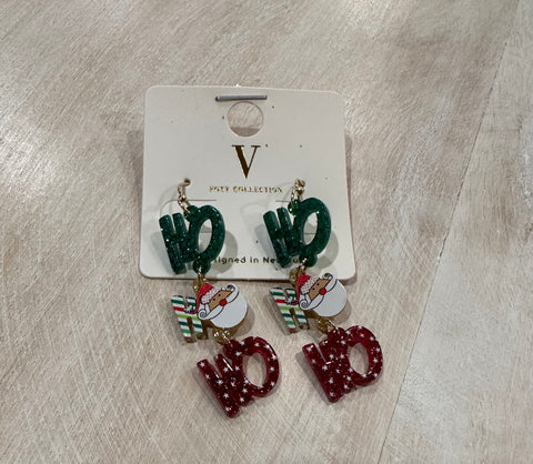 Ho Ho Ho earrings