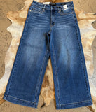 Judy blue midrise wide crop