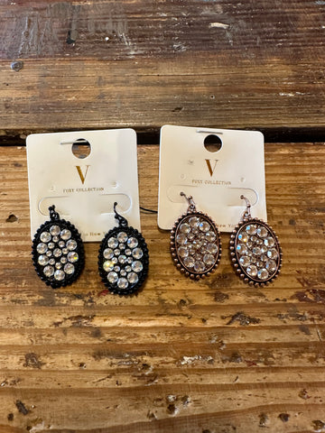 Bling earrings