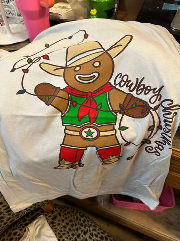 Gingerbread Xmas tee