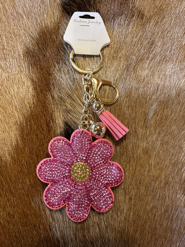 Flower keychain