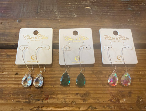 Bling earrings