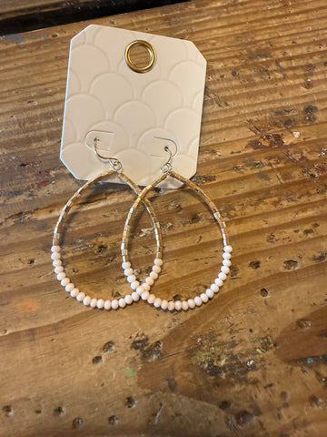 Bead earrings