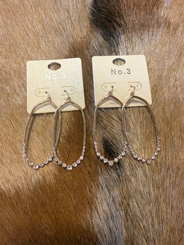 Bling earrings