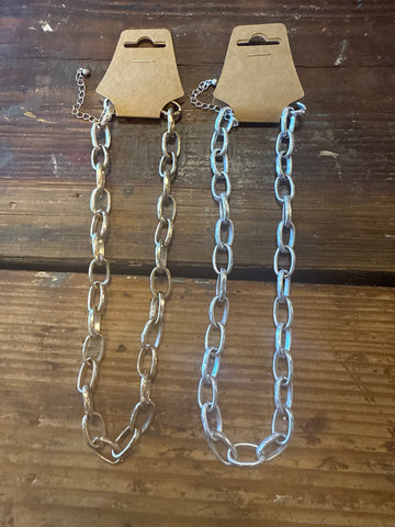 Chain necklaces
