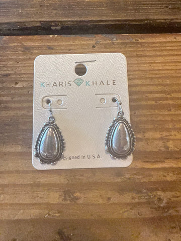 Concho earrings