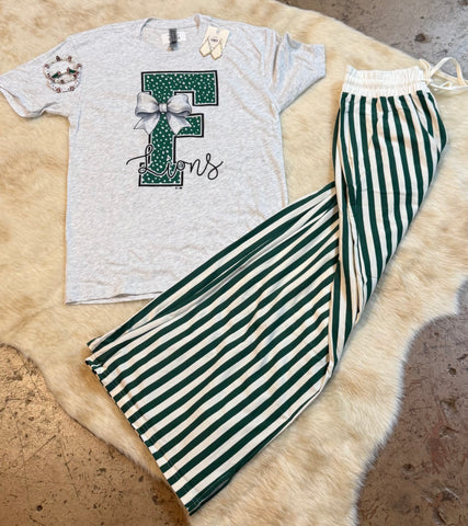 Stripe Green Pants