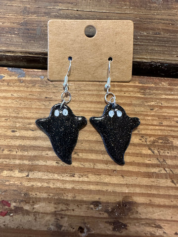 Clay dangle earrings