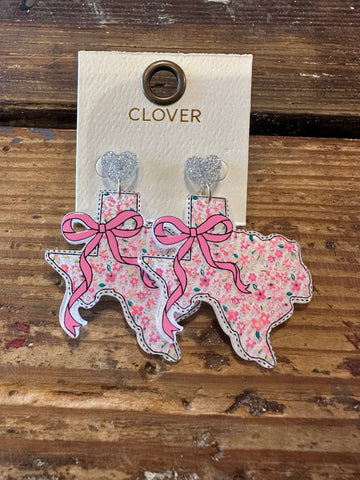 Texas earrings