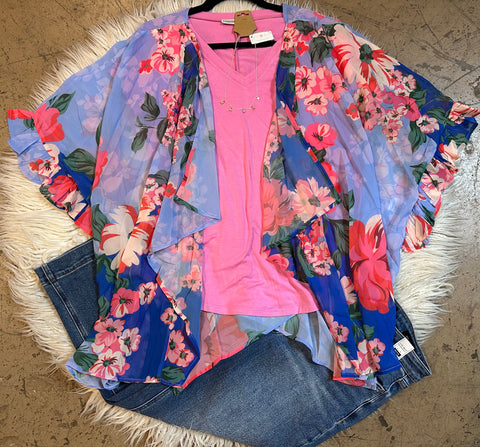Floral kimono