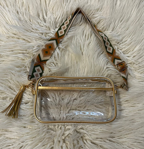 Clear crossbody bag