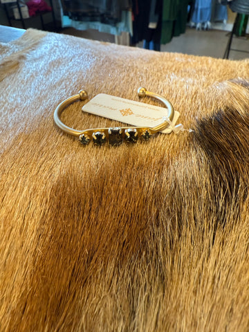 Crystal cuff bracelet