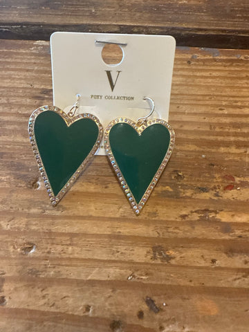 Heart earrings