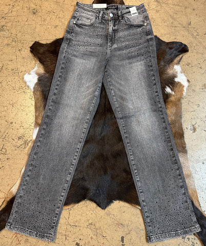 Judy blue rhinestone straight