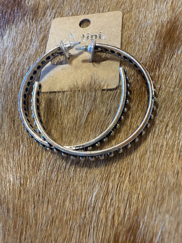 Hoop earrings