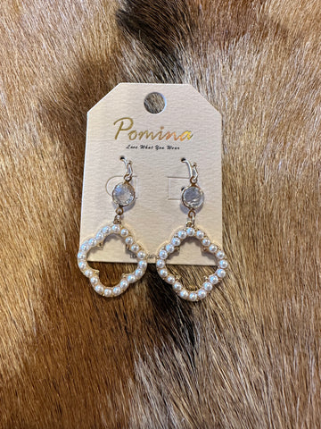 Pearl earrings