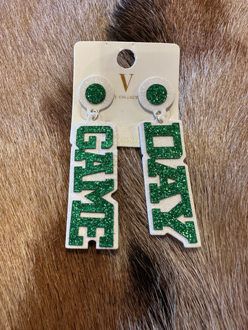 Game day earrings