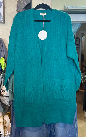 Emerald green sweater