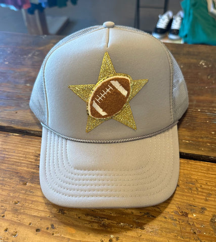 Football trucker hat