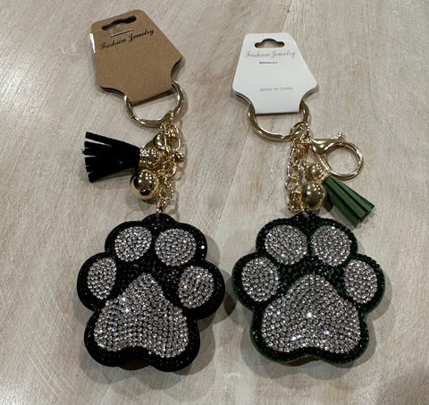 Paw keychain