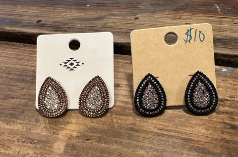 Bling earrings