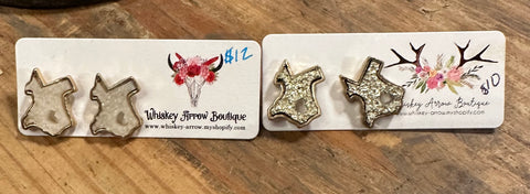 Texas earrings