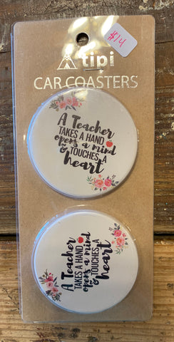 Teacher coasters