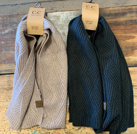 CC Skinny scarf